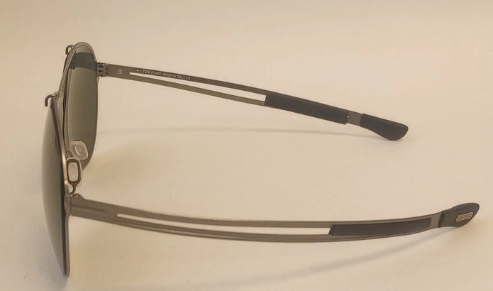 NEW Sunglasses Tom Ford TF0828 Rocco 12V Shiny Dark Ruthenium 62-12-145 CH294