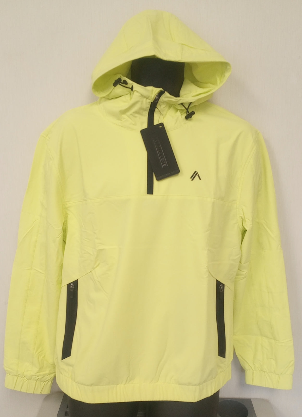 NEW ALPHALETE WOMEN'S  TECH WINDBREAKER - CITRUS SLICE - SIZE - M /RG31/123
