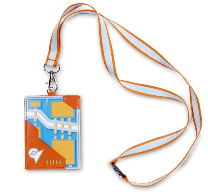 NEW Pokemon Center: Pokémon Trainer Gear Raid Pass Lanyard & Badge Holder/ G17a0