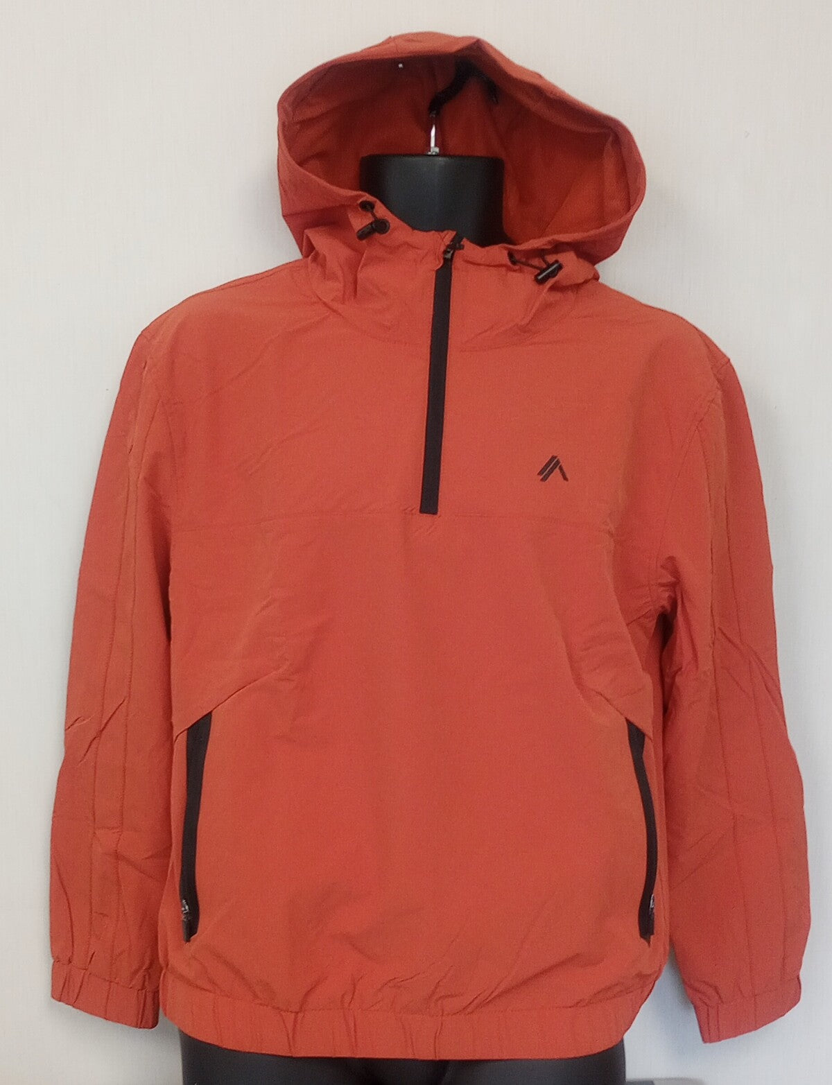 NEW ALPHALETE WOMEN'S  TECH WINDBREAKER - SOUR TANGERINE - SIZE - S /RG27/123