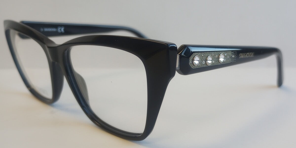 NEW Swarovski SK5468 001  Eyeglasses Rectangular 53-14-140 /CH7/113