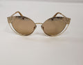 New Roberto Cavalli RC1125 30G Gold Over Size Cat Eye Sunglasses G12A/22