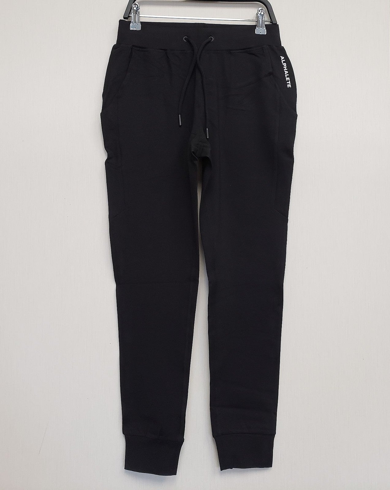 NEW ALPHALETE Women's Premium Jogger Black Size S (257148) G8a/20