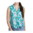 New Pokemon Center Tropical Magikarp Light Blue Sleeveless XS women Shirt RG1/221