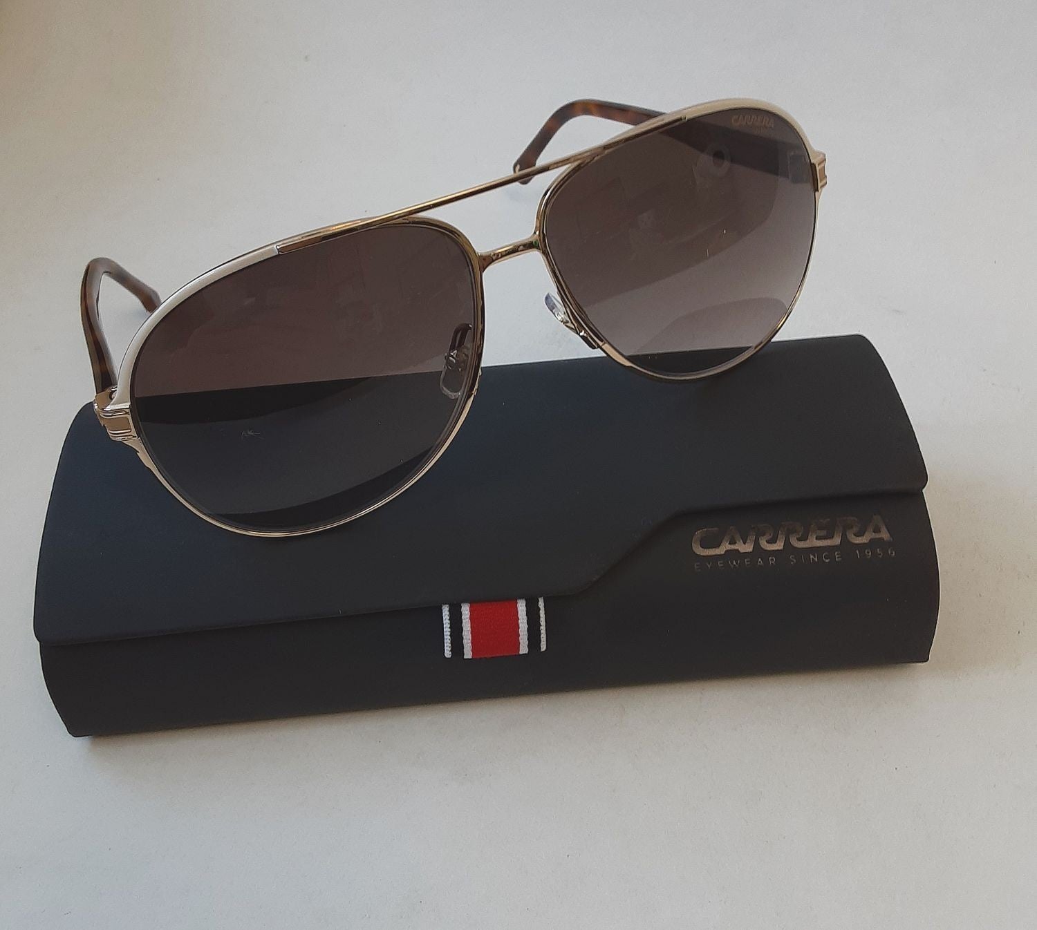 NEW Carrera Aviator Gold Ivory Havana1051/S Y3RHA 61-13-140 Sunglasses G2A/22