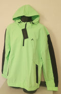 NEW ALPHALETE MEN'S  TECH WINDBREAKER - ATORI GREEN - SIZE - L/RG27/123