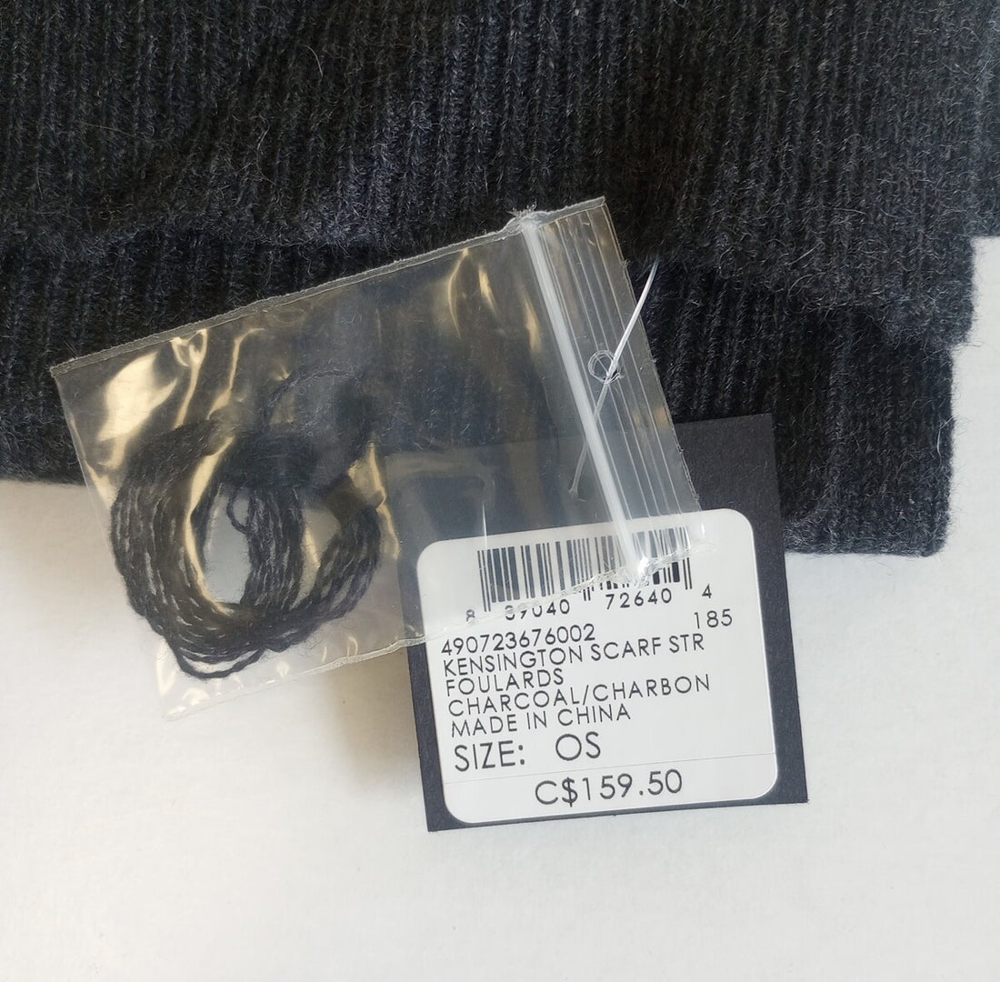 BNWT Club Monaco Kensington Cashmere Scarf  SIZE - 0S /N5/120