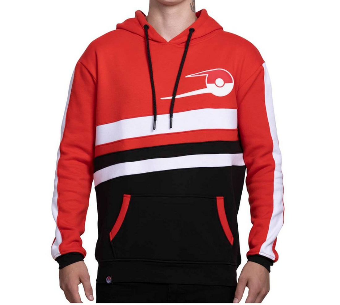 New Pokemon Trading Card Game Live Red Pullover Hoodie Adult L G17a/20
