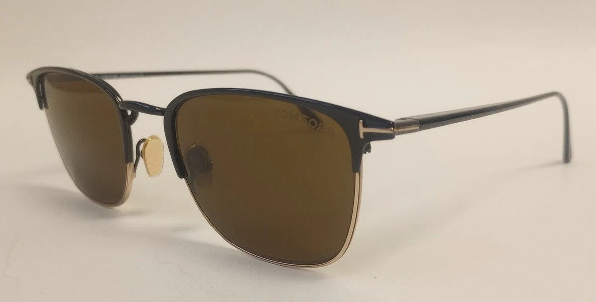 NEW TOM FORD TF851 01J 52-20-145 MEN SUNGLASSES ITALY CH283