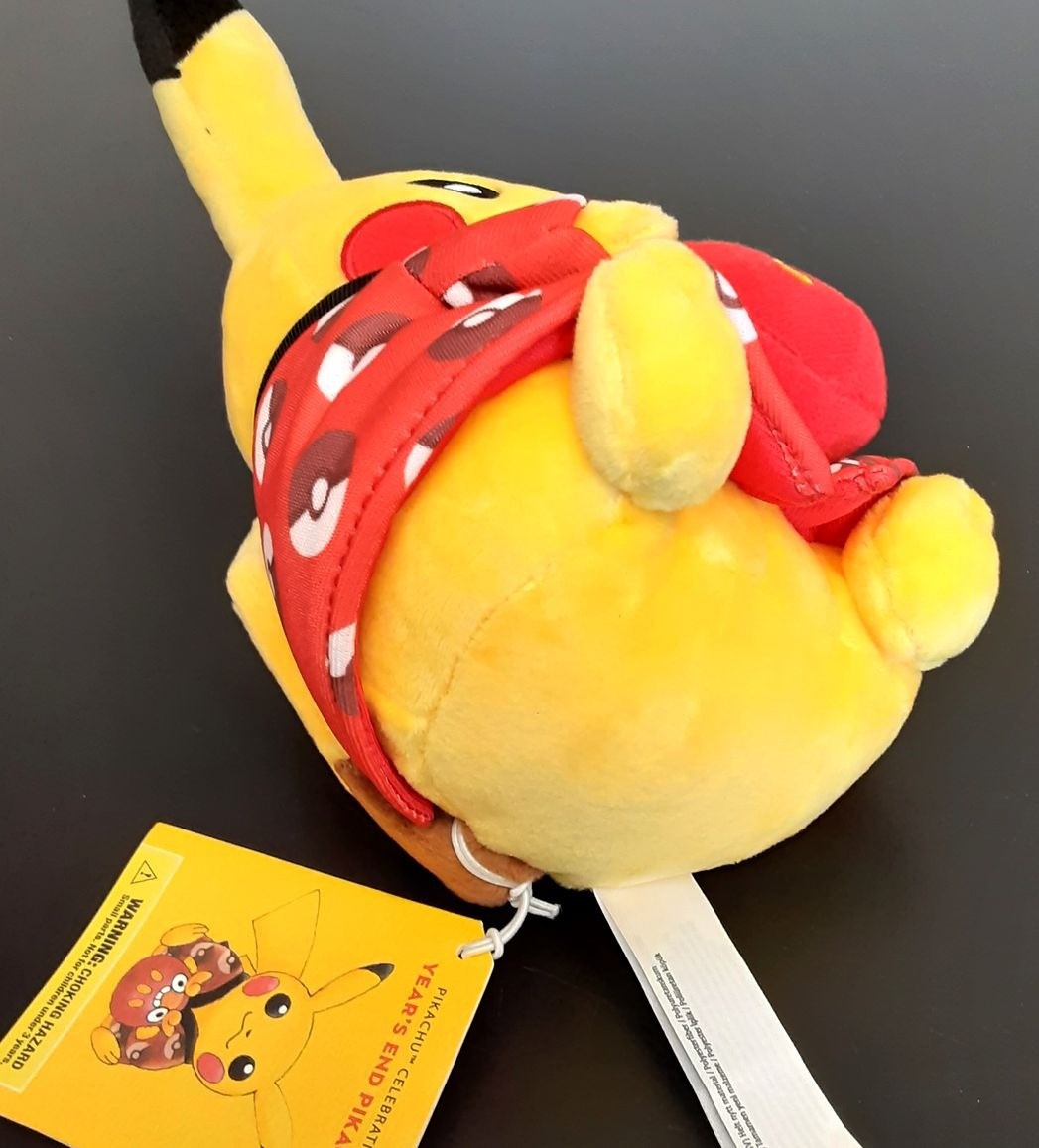 Pokemon CenterPikachu Celebrations Year's End Pikachu  Plush  8 In. RG17/224