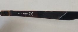 BMW BW0002-H 01W Unisex Sunglasses Rectangular shiny black/gradient blue/CH175