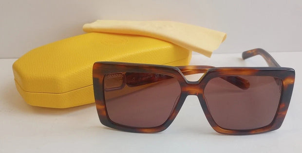 NEW Swarovski SK351 52E Havana Brown Women Sunglasses 56-14-140 /CH51