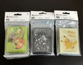 Pokemon TCG Accessories LOT of 3 pack Assorted Card sleeves RG17/220