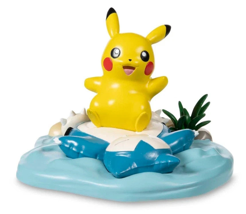 NEW Pokemon Center Pikachu Relaxing River Figure/ G21a1