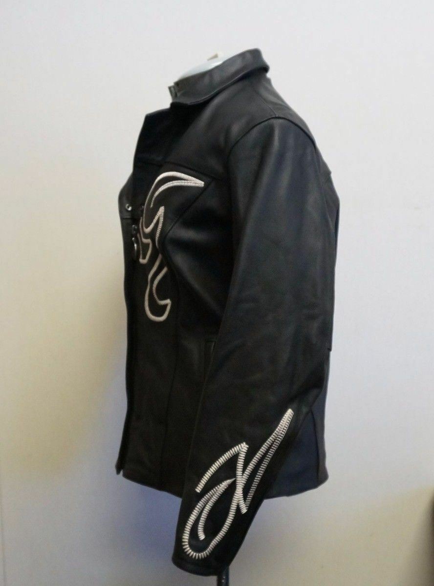 VICTORY CLASSIC WOMEN'S MOTORCYCLE POLARIS  JACKET LEATHER   NEW /Size - L2