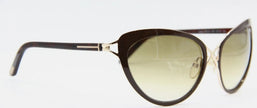 Tom Ford TF 321 28F DARIA BROWN GRADIENT AUTHENTIC 59-18-130 CH292