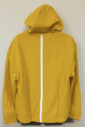 NEW ALPHALETE MEN'S  TECH WINDBREAKER -EXOTIC YELLOW - SIZE - L/RG27/125