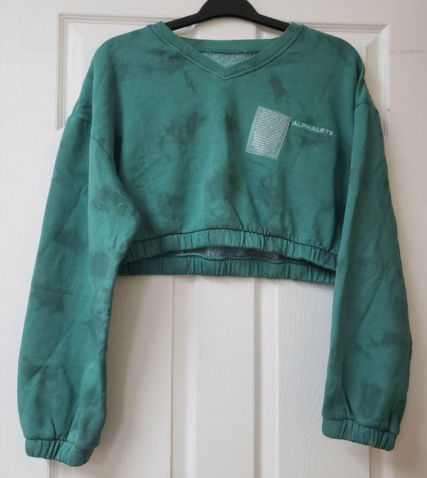NEW Alphalete Women's Washed Oversize Sweater size XL G29a/20