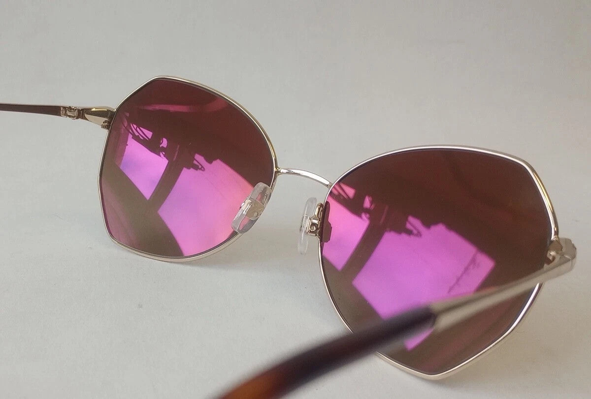 Swarovski SK0266 Sunglasses Shiny Rose Gold Gradient Lenses 57-17-135/CH96