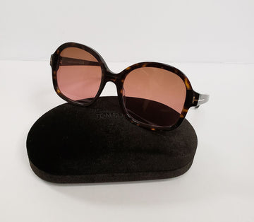 NEW Tom Ford Hanley TF1034 ECO 52F Dunkel Havanna Sunglasses G29a/20