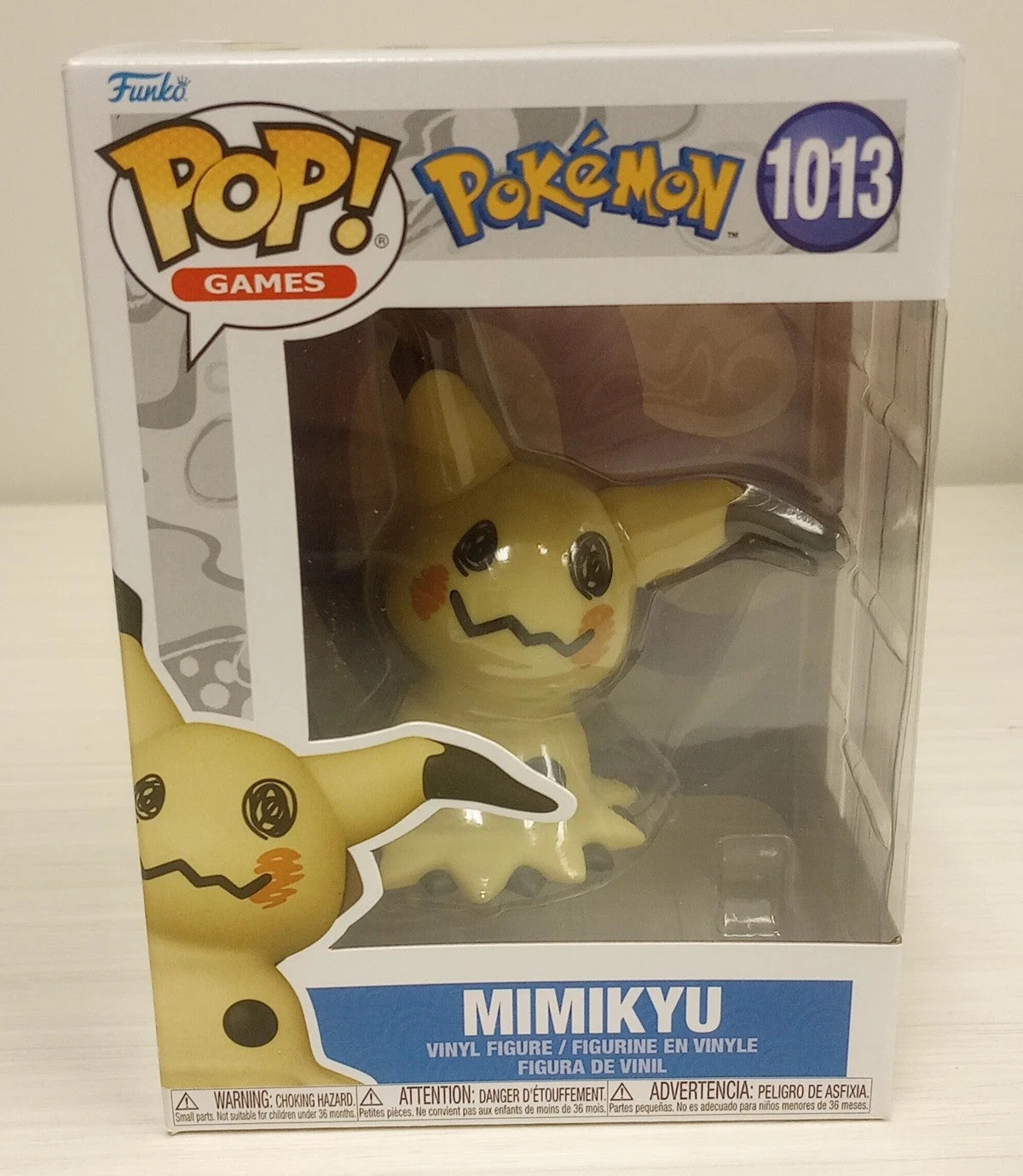 Funko Pop! Pop Games Pokemon 3.75 Inch Action Figure - Mimikyu #1013/ G17a4