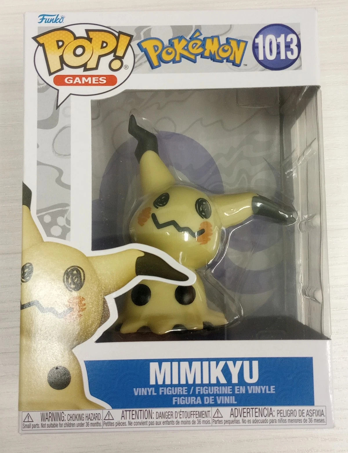 Funko Pop! Pop Games Pokemon 3.75 Inch Action Figure - Mimikyu #1013/ G17a1