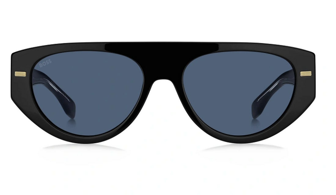 NEW Boss by Hugo Boss 1443/S 807KU Cat eye Black Sunglasses G27/20