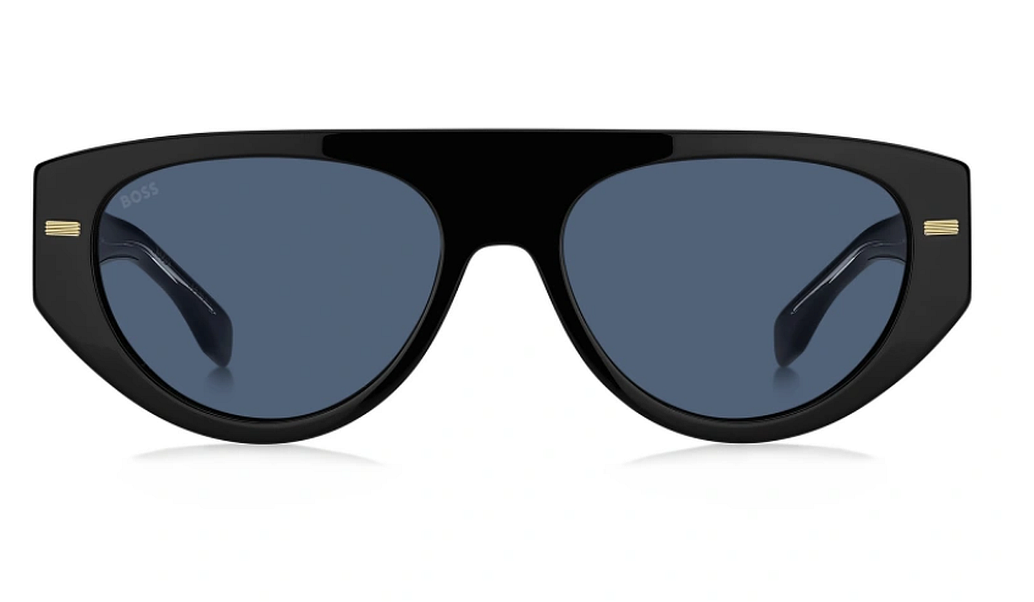 NEW Boss by Hugo Boss 1443/S 807KU Cat eye Black Sunglasses G27/21