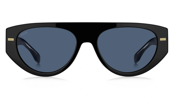 NEW Boss by Hugo Boss 1443/S 807KU Cat eye Black Sunglasses G27/21