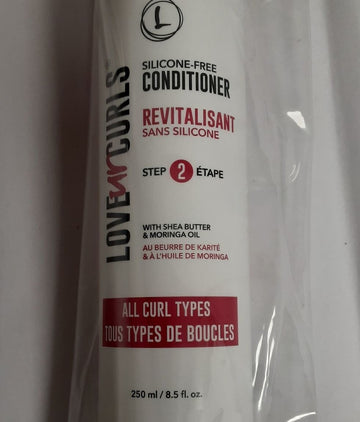 Love Ur Curls Silicone Free Conditioner Curly Wavy 250mL/8.5 fl.oz.  RG11/220