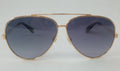 NEW MARC JACOBS Woman Yellow Gold-Tone Aviator Sunglasses MJ1007S 000190/CH91