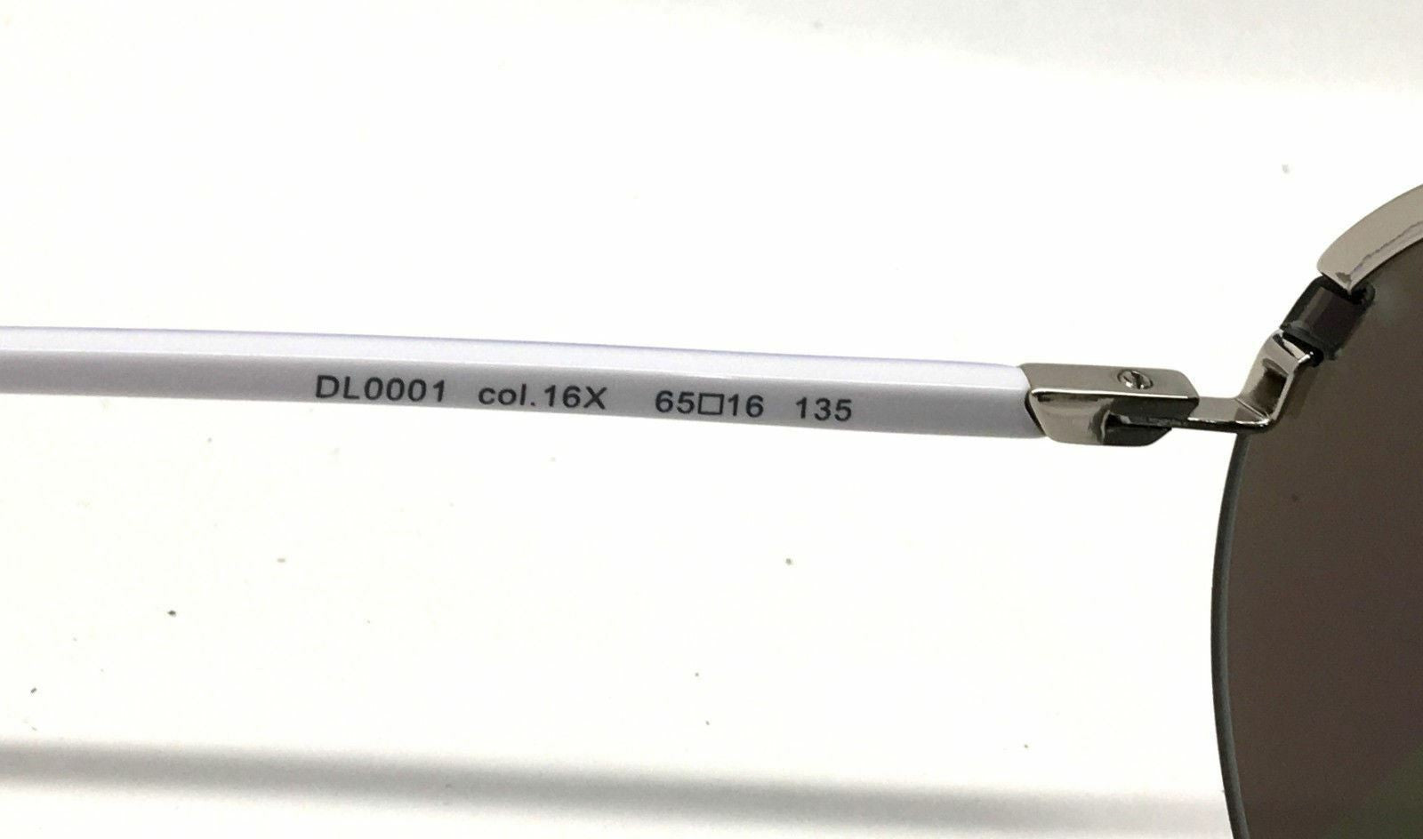 Diesel DL0001 16x Women Sunglasses Round Oversized Multicolor Mirrored BB84