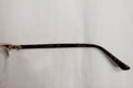 New GUCCI GG0020O 002 Brown/Gold Unisex Round Half Rim Eyeglasses FRAMES G10A/25