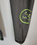 New Pokemon center Active Pikachu Gray & Green Leggings Adult M BB83