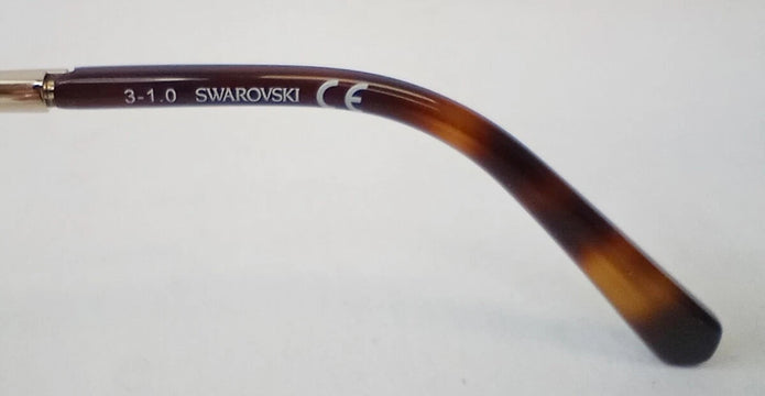 Swarovski SK0266 Sunglasses Shiny Rose Gold Gradient Lenses 57-17-135/CH98