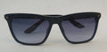 BMW BW0002-H 01W Unisex Sunglasses Rectangular shiny black/gradient blue/CH171