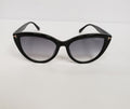 NEW Tom Ford Isabella-02 TF 915 01B Black/Gradient Smoke Women's Sunglass G6A/21