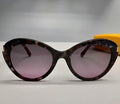 SWAROVSKI SK 327 55T Women Sunglasses Purple Havana Cat Eye Gradient G154