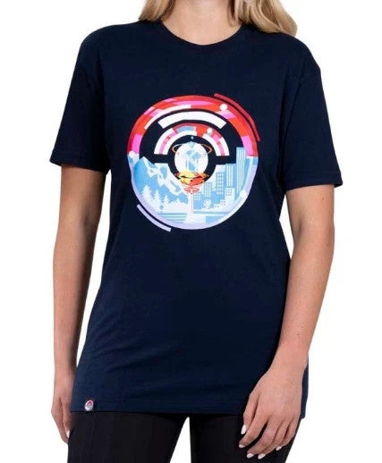 Pokemon GO Fest 2021 Navy Relaxed Fit Crew Neck T-Shirt - Adult 2XL /G28a1