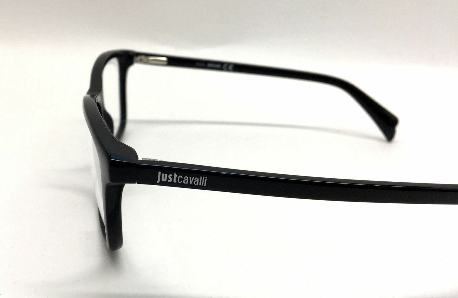 Just Cavalli JC616 001 Women Eyewear Optical Frame DEMO Lenses Black NEW BB87