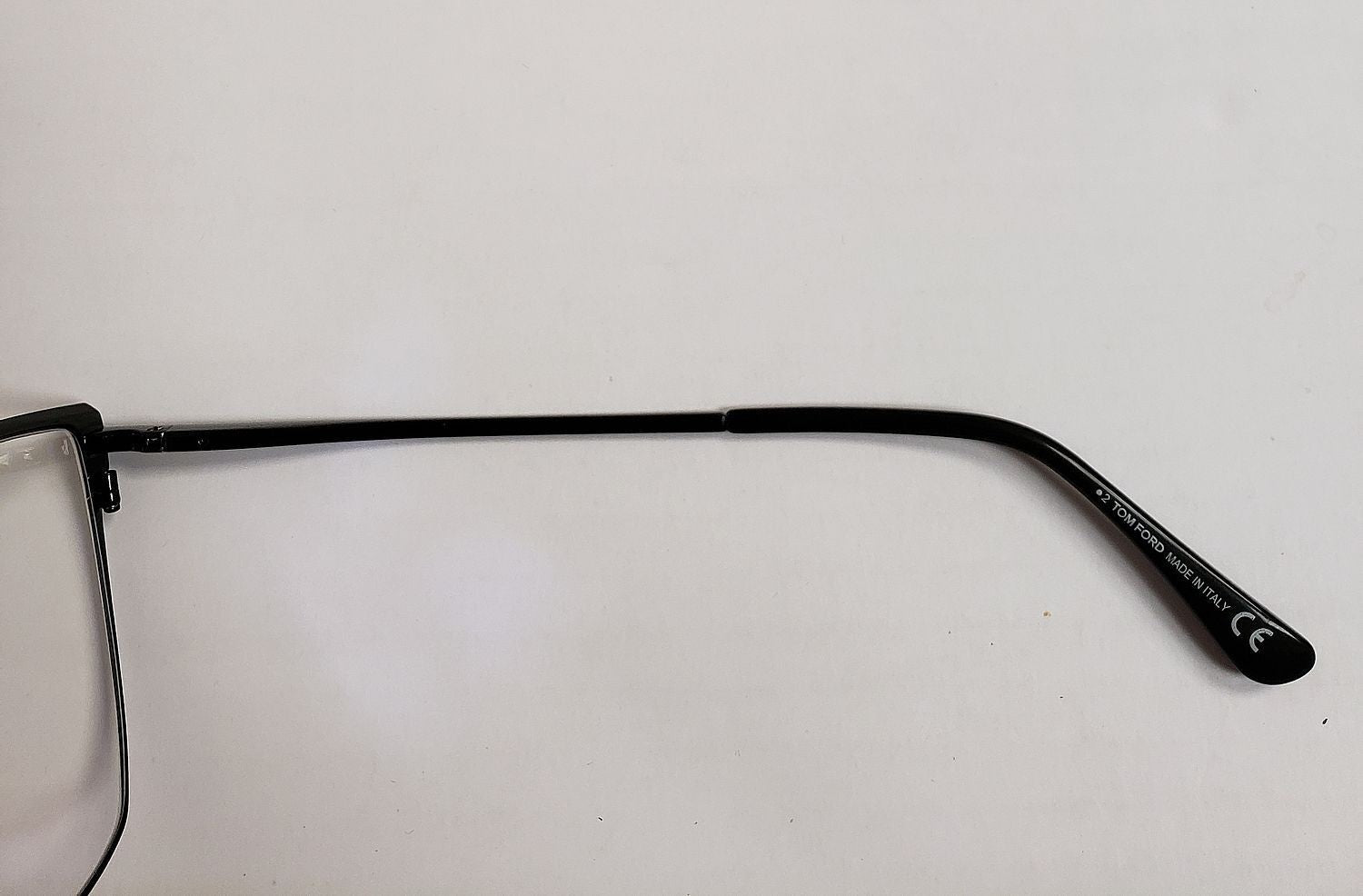 TOM FORD TF 5574-B 021 Ivory Enamel/Black AUTHENTIC EYEGLASSES FRAMES G5A/27