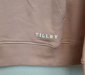 NEW Tilley Women casual half zipper soft pullower Size L organic cotton RG17/221