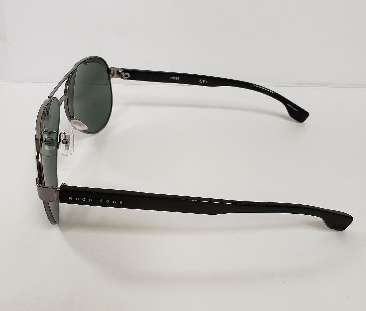 NEW Hugo Boss 1241/S KJ1QT Black Dark Ruthenium Sunglasses G5A/25