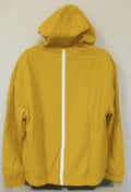 NEW ALPHALETE MEN'S  TECH WINDBREAKER -EXOTIC YELLOW - SIZE - L/RG27/126