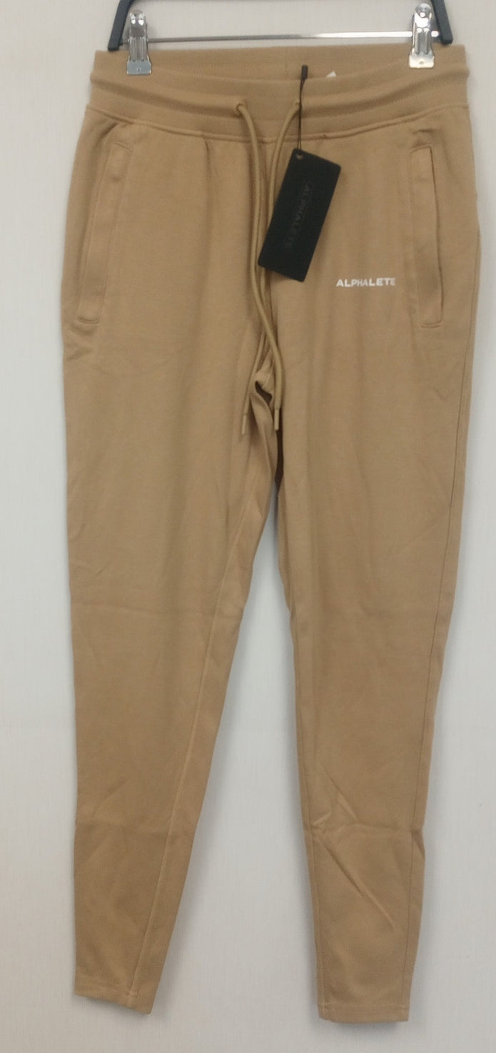 NEW ALPHALETE Women's Essential Core Jogger DESERT size S /CH44/120