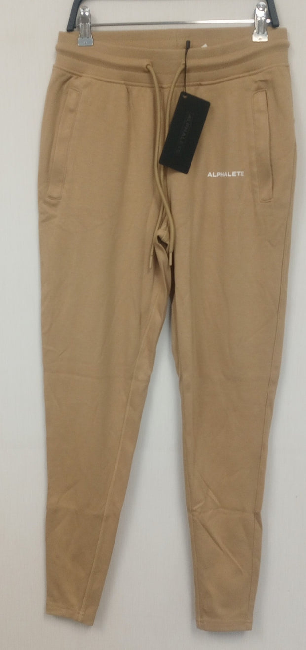 NEW ALPHALETE Women's Essential Core Jogger DESERT size S /CH44/120