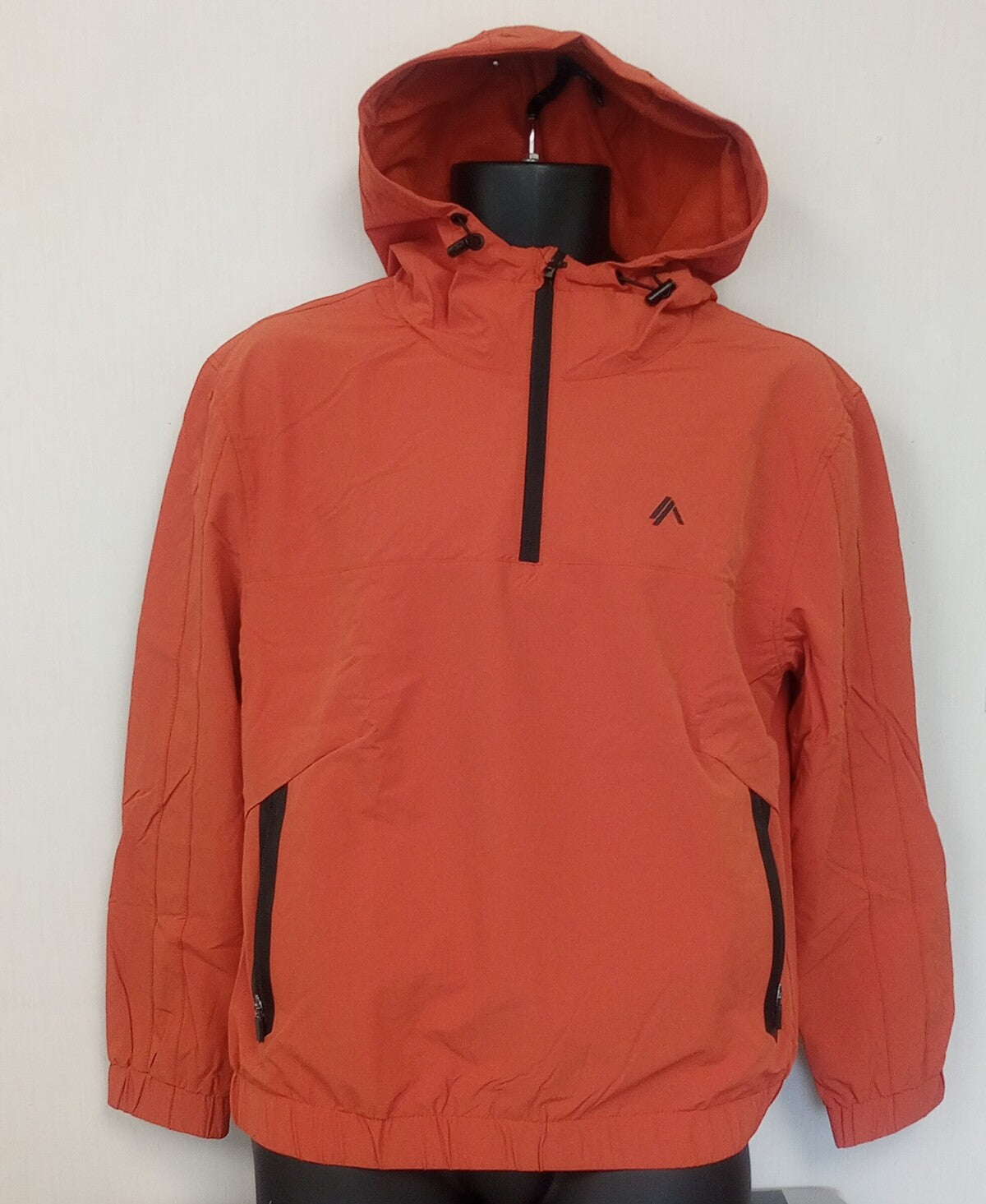 NEW ALPHALETE WOMEN'S  TECH WINDBREAKER - SOUR TANGERINE - SIZE - S /RG27/122