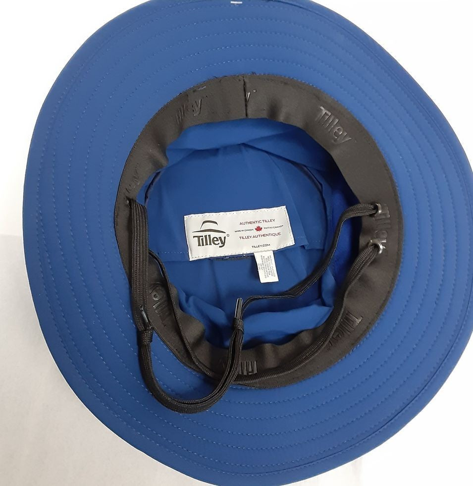 Tilley Taf101 Airflo Algonquin Broad Brim Hat Size M Unisex Royal Blue BB14