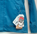New Pokemon Center Apollo Outdoors Celestial Blue Rain Jacket  (M women) RA16/224