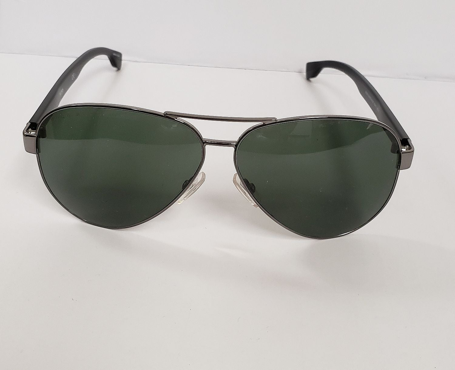 NEW Hugo Boss 1241/S KJ1QT Black Dark Ruthenium Sunglasses G5A/24
